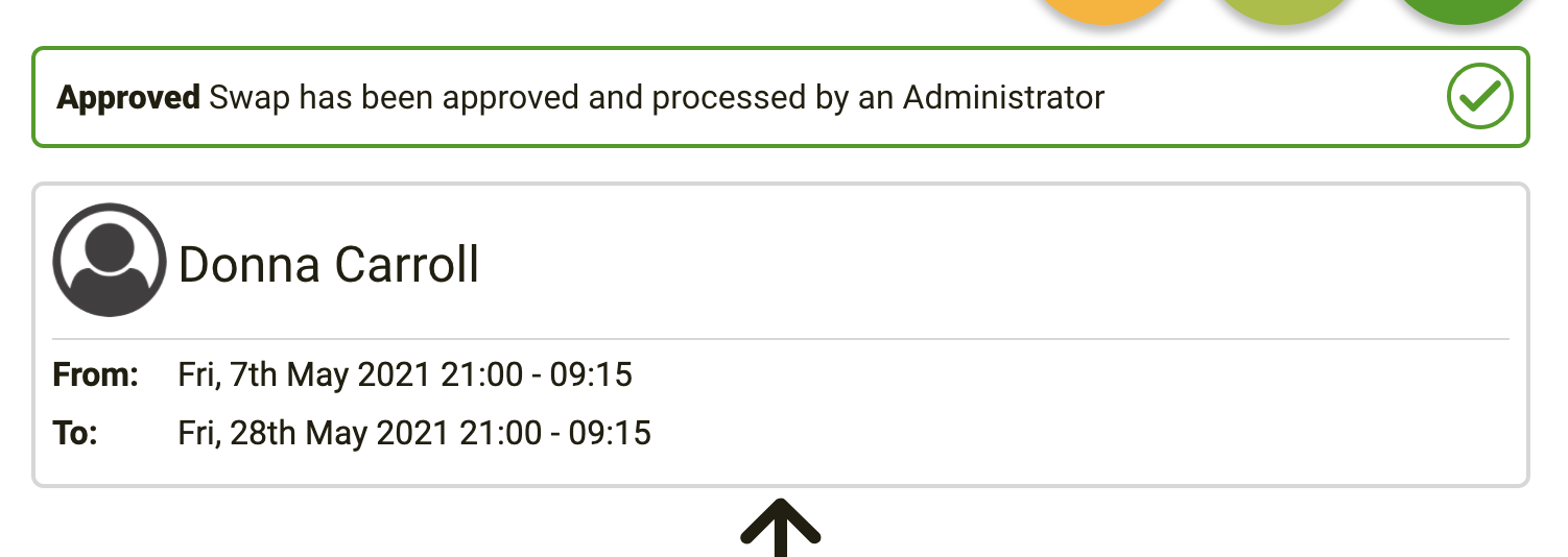 eRostering - Shift Swaps approval