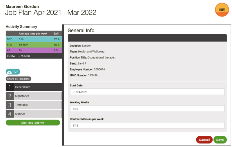 Ahp Work Form Example AHP Job Planning - SARD