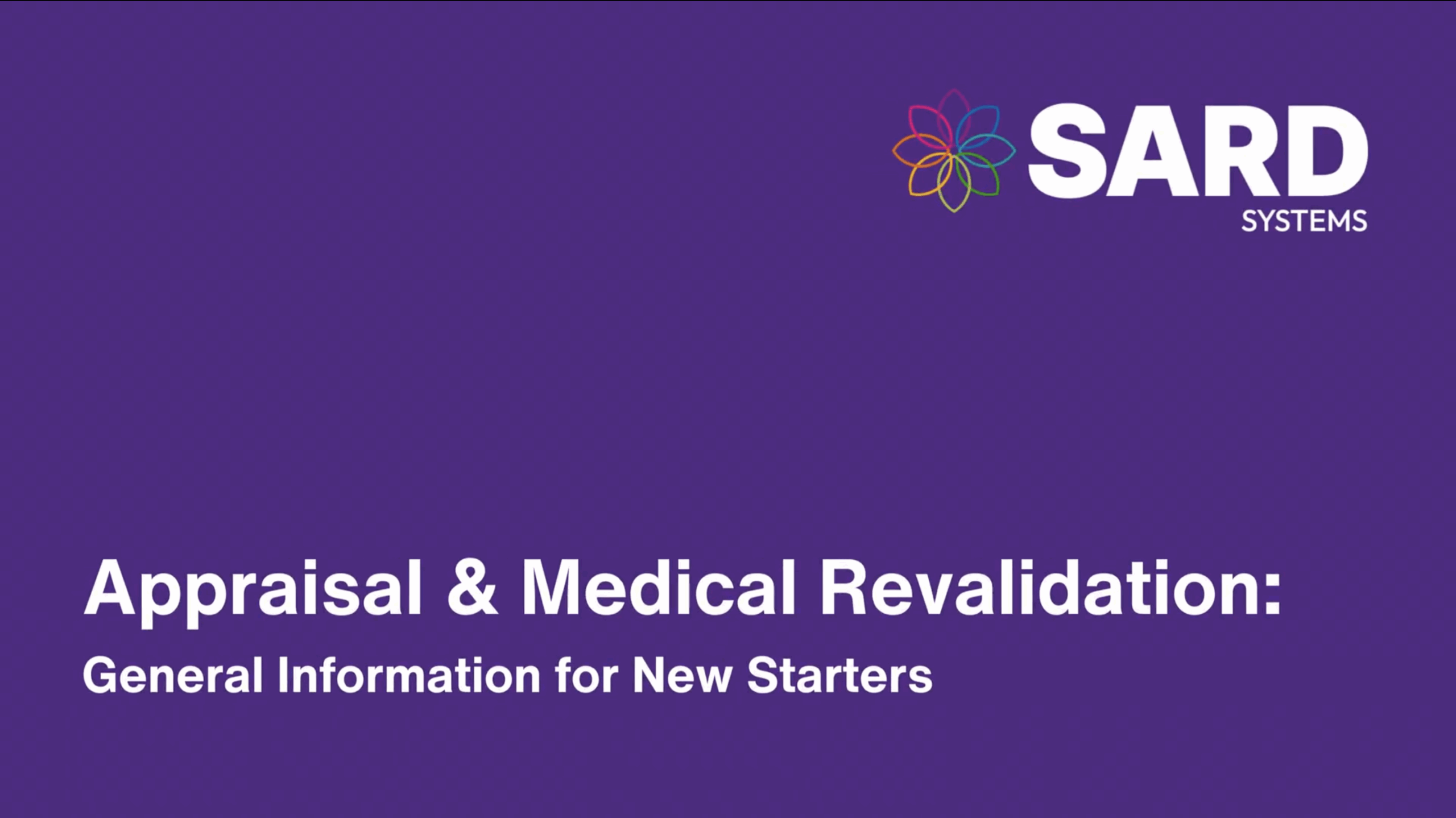 appraisal and medical revalidation