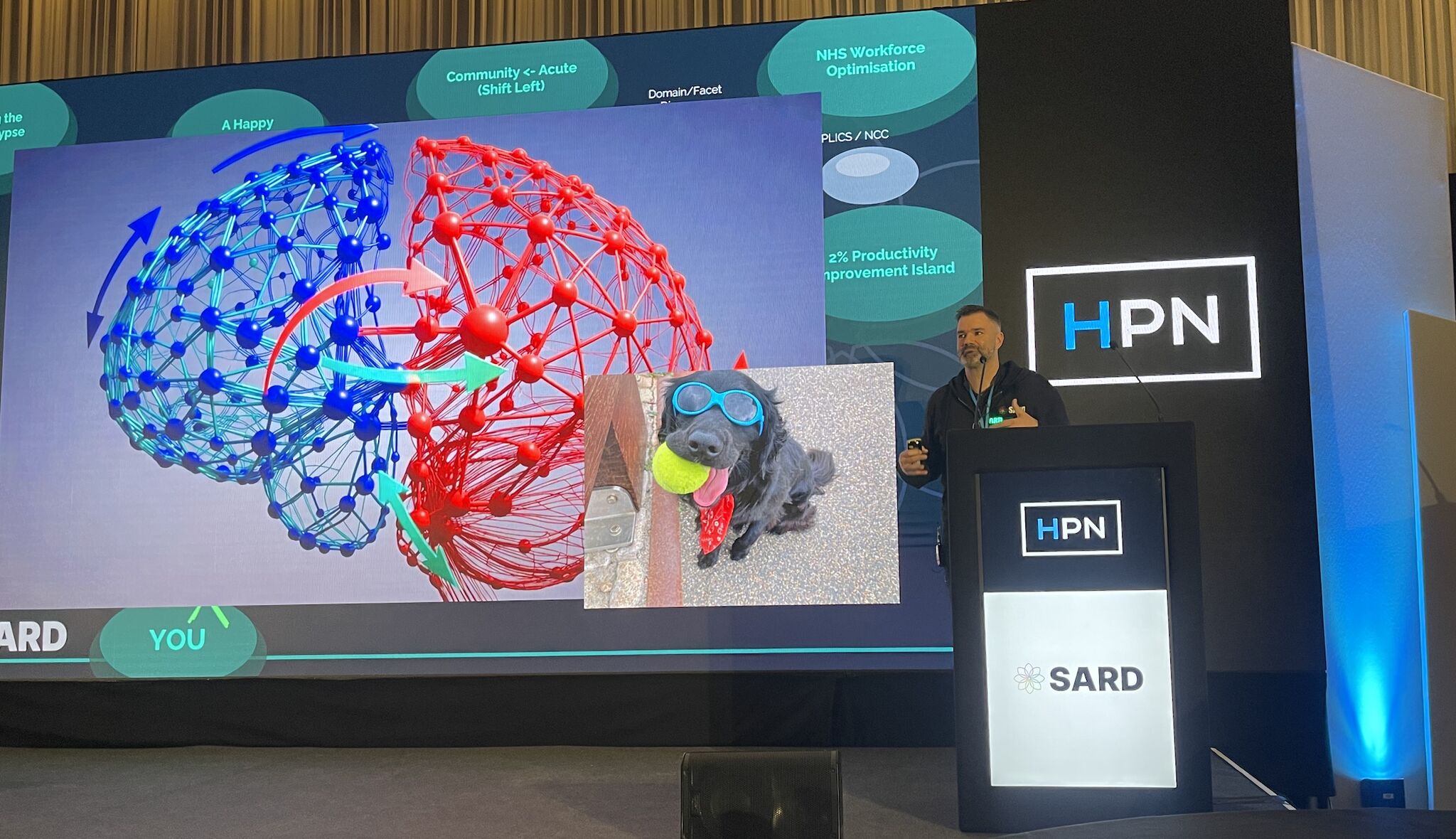 Kevin Monk presenting at HPN North in Manchester 2026